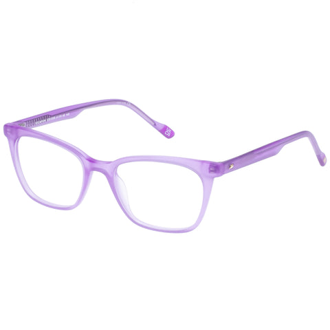 Le Specs Female Escapism Purple D-frame Optical Frames