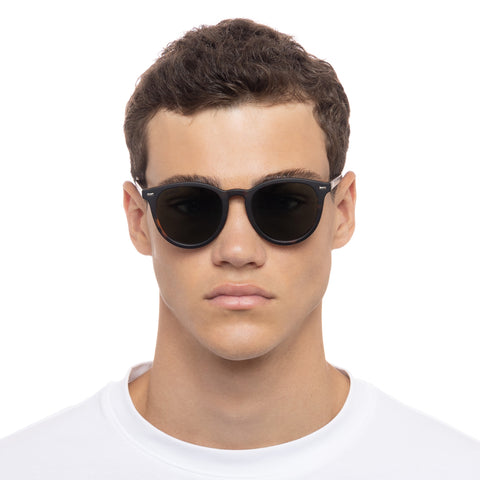 Le Specs Uni-sex Fire Starter Tort Round Sunglasses