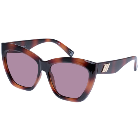 Le Specs Female Vamos Tort Cat-eye Sunglasses