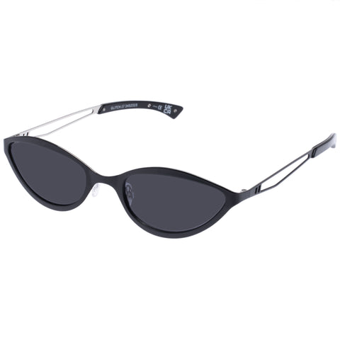 Le Specs Uni-sex Glitch Black Cat-eye Sunglasses