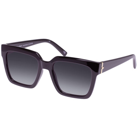 Le Specs Female Trampler Burgundy Square Sunglasses