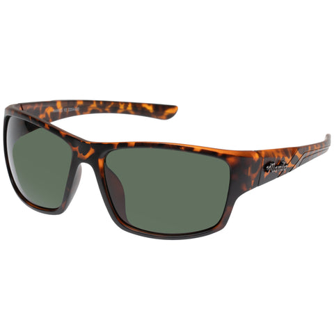 Mambo Male Hawkes V2 Tort Wrap Sunglasses
