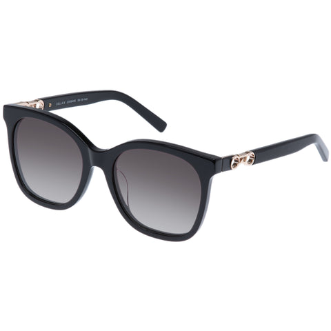 Oroton Female Della B Black D-frame Sunglasses