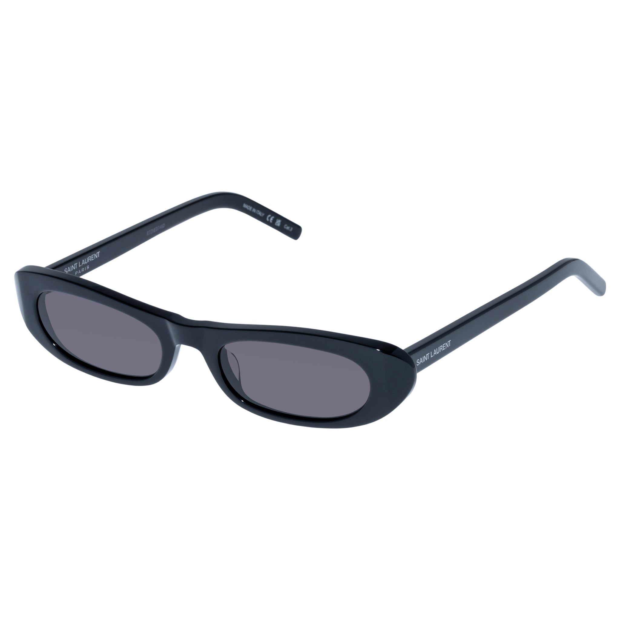 Saint Laurent Women's Slm119fblaze Black Cat-eye Sunglasses | Eyewear Index