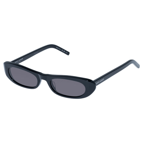 Saint Laurent Female Sl557shade Black Oval Sunglasses