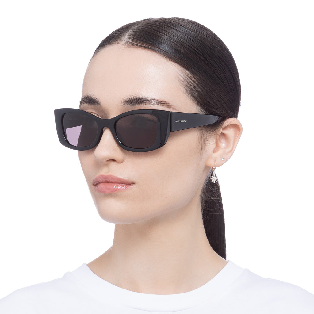 Saint Laurent SL 593 Cat-Eye Sunglasses