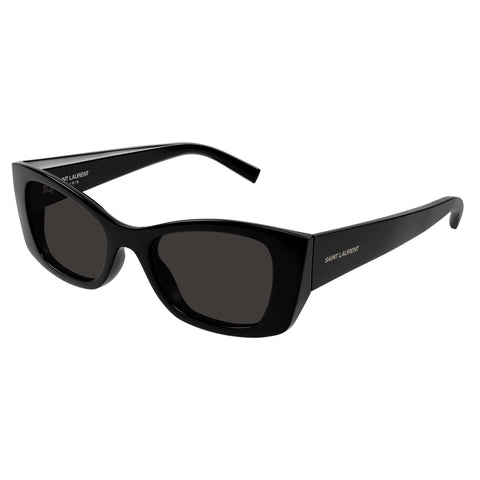 Saint Laurent Female Sl593 Black Cat-eye Sunglasses