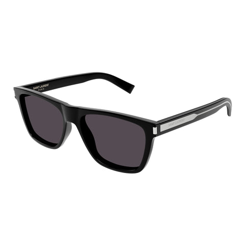 Saint Laurent Male Sl619 Black Round Sunglasses