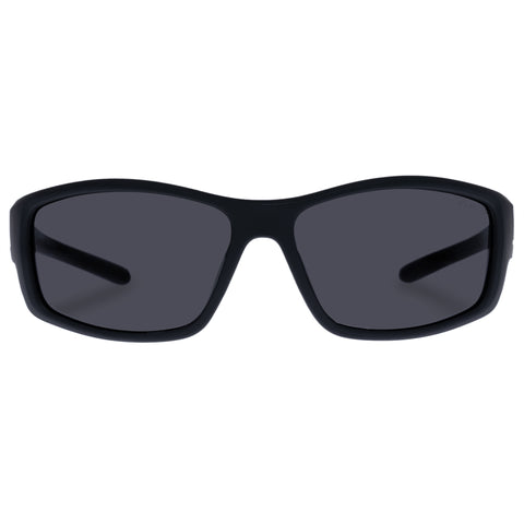 Cancer Council Male Darra Black Wrap Sunglasses