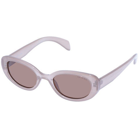 Cancer Council Female Spencer Beige Oval Sunglasses