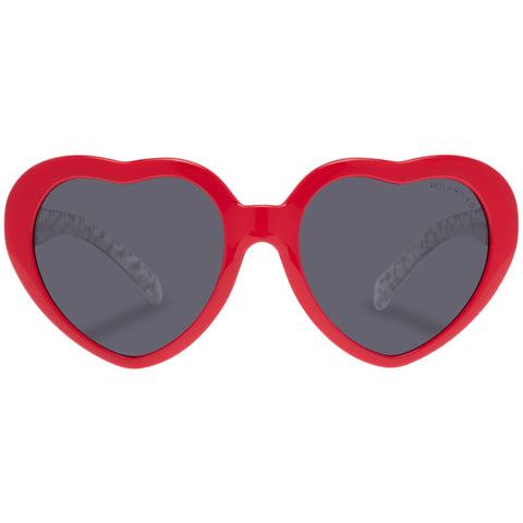 Cancer Council Female Lovebug Kids Red Wrap Fashion Sunglasses