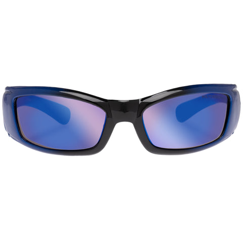 Cancer Council Male Shark Kids Blue Wrap Sport Sunglasses
