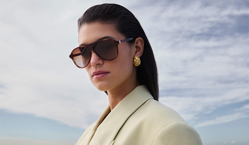Gucci Gg2170s Havana Female Rectangle Sunglasses | Eyewear Index