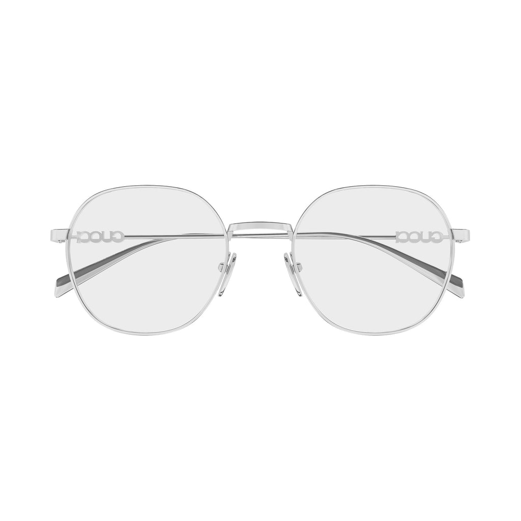 Gucci Gg1939o Silver Female Round Optical Frames | Eyewear Index