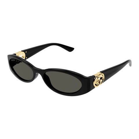 Gucci Gg1660s Black Female Round Sunglasses | Eyewear Index