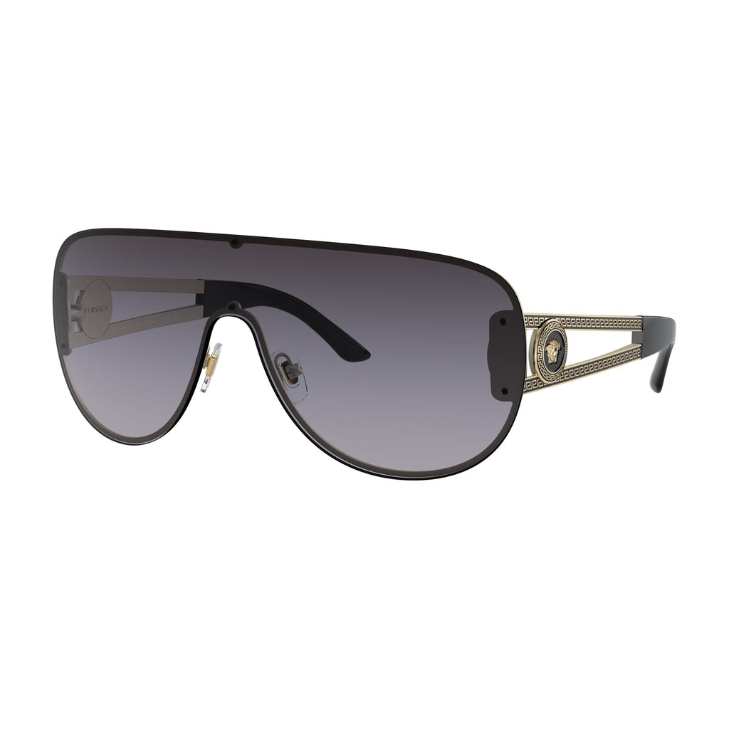 Versace 2166 12528g Pale Gold Female Aviator Sunglasses | Eyewear Index