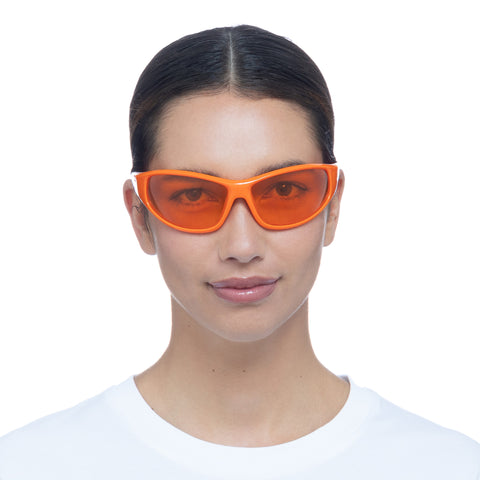 Aire Tucana Tangerine Uni-Sex Wrap Sunglasses | Eyewear Index