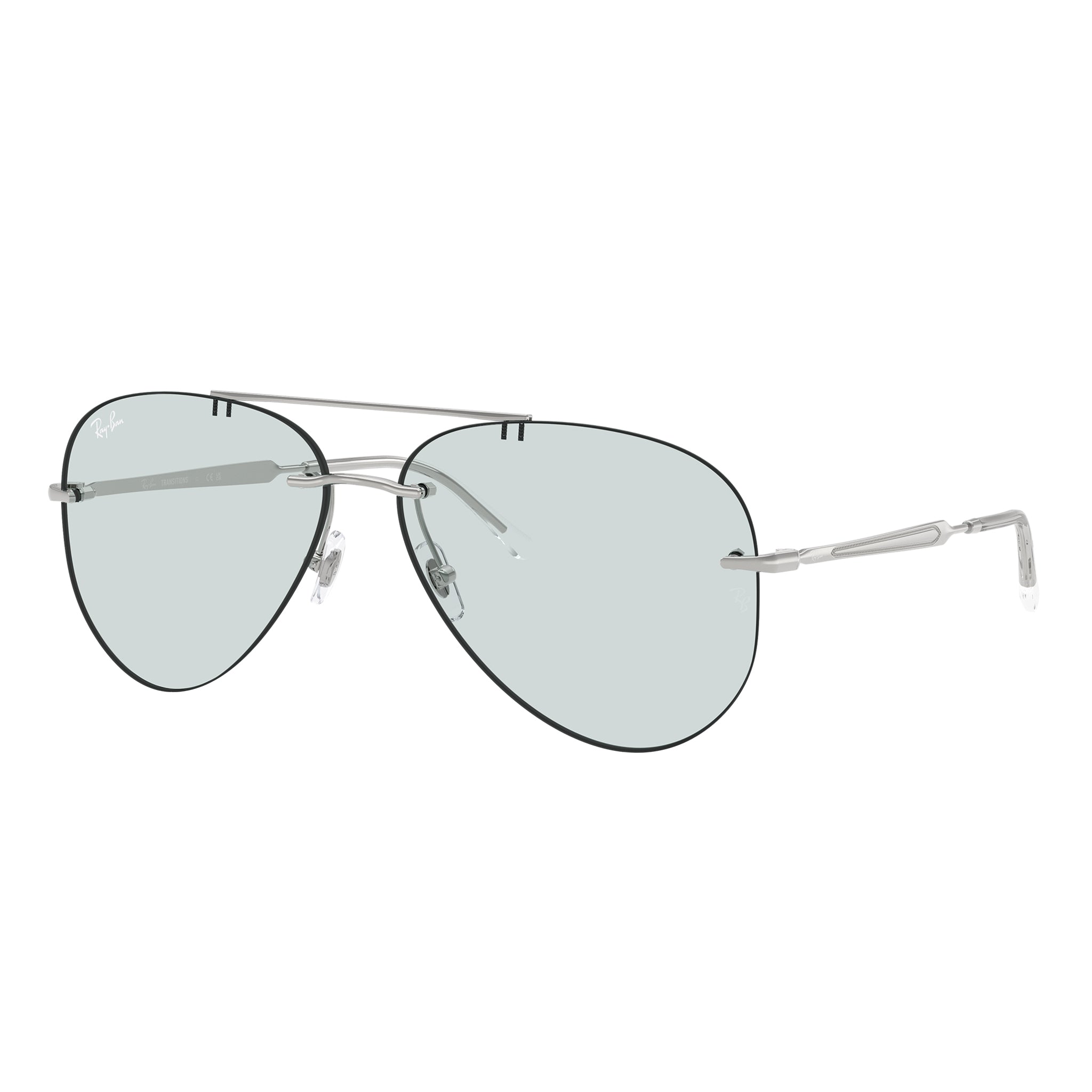 Ray-Ban Rb3791 003m1 59 Silver Uni-Sex Aviator Sunglasses | Eyewear Index