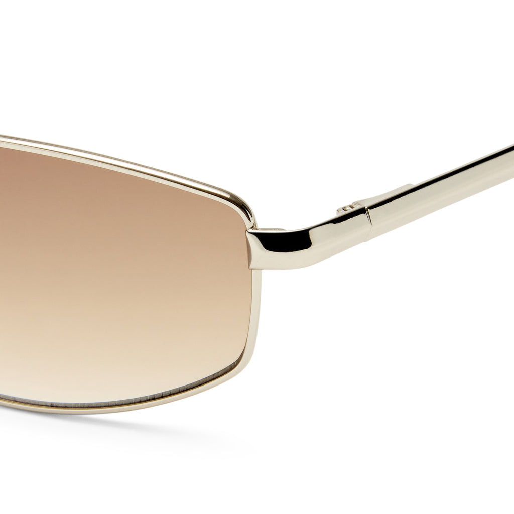 Le Specs Star Beam Silver Uni-Sex Wrap Sunglasses | Eyewear Index