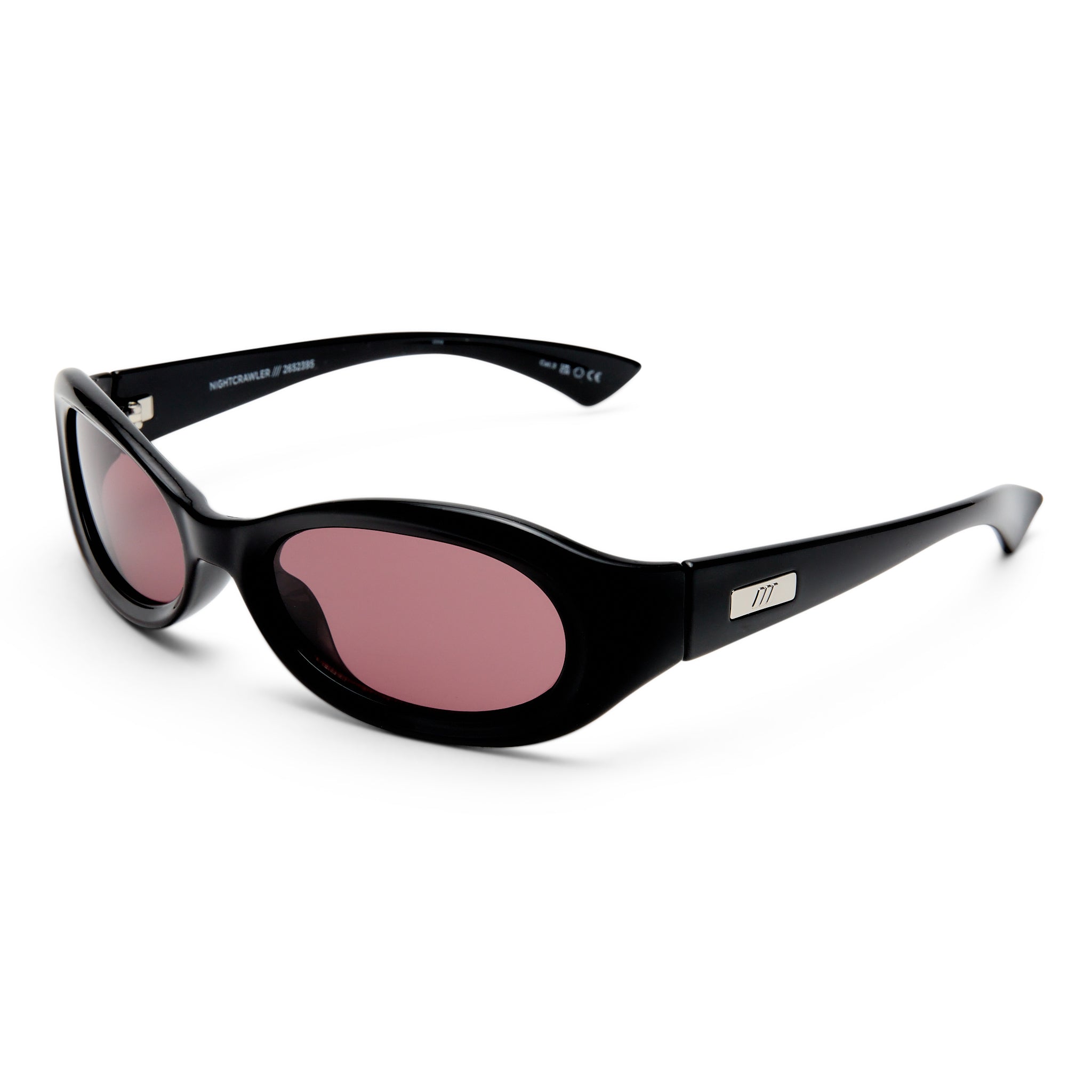 Le Specs Nightcrawler Black Uni-Sex Wrap Sunglasses | Eyewear Index