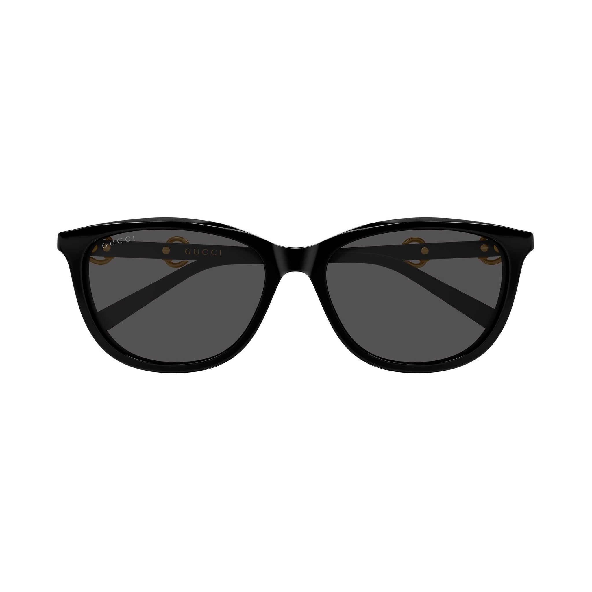 Gucci Gg2220sk Black Female Round Sunglasses | Eyewear Index