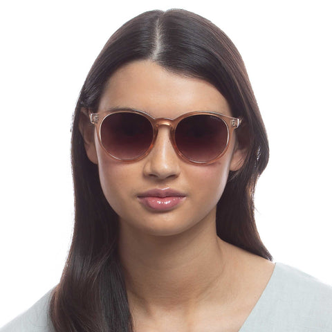 Fiorelli Heatwave Blush Female Round Sunglasses | Eyewear Index