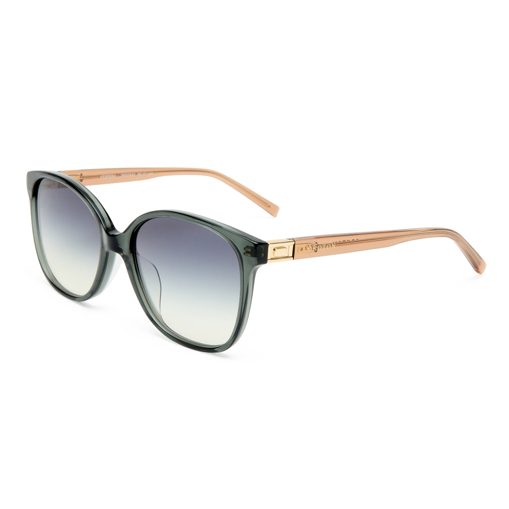 Oroton Vespera Slate Stormstone Tort Female Square Sunglasses | Eyewear Index