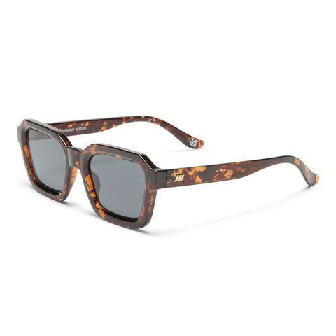 Le Specs Impossible Tokyo Tort Uni-Sex Square Sunglasses | Eyewear Index