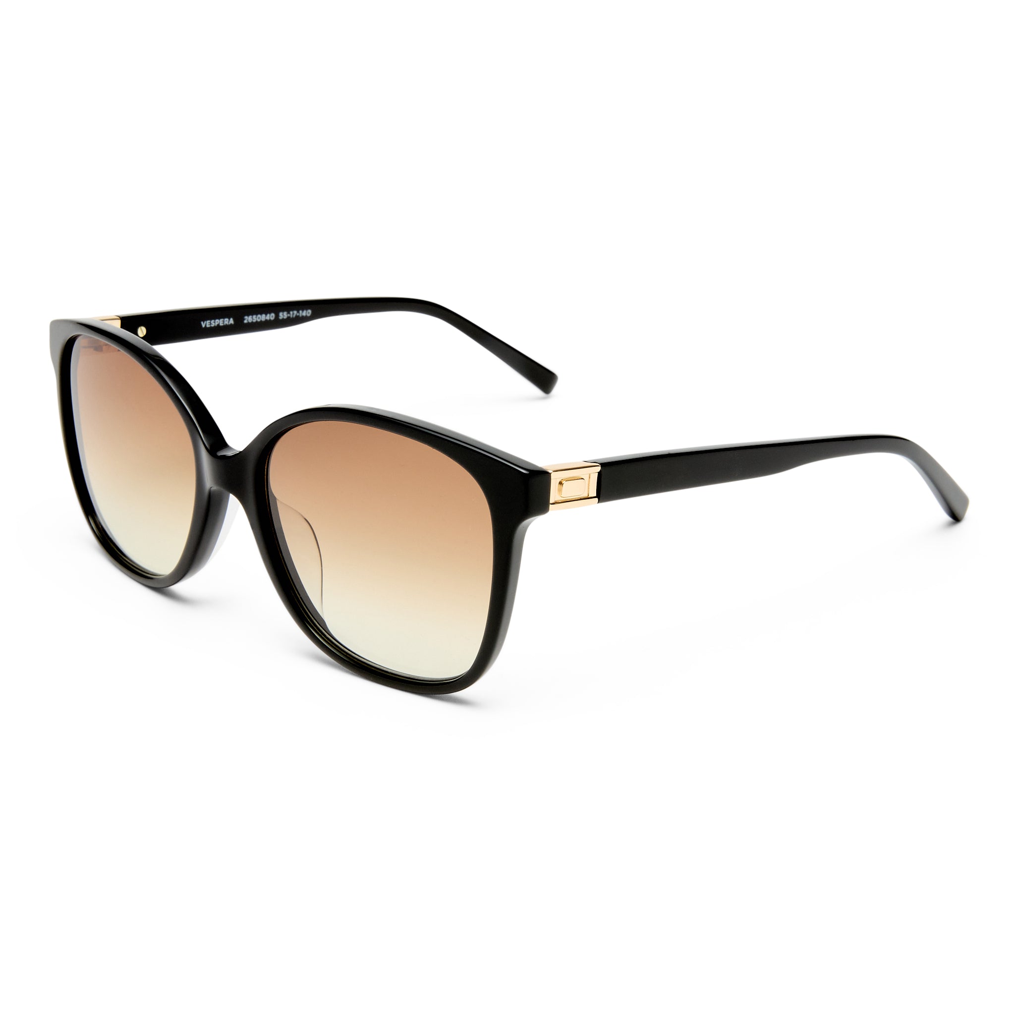 Oroton Vespera Black Female Square Sunglasses | Eyewear Index