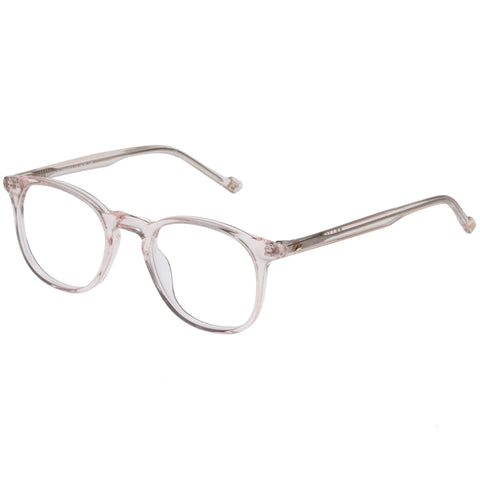 Le Specs Biogen 48 Champagne Uni-Sex Round Optical Frames | Eyewear Index