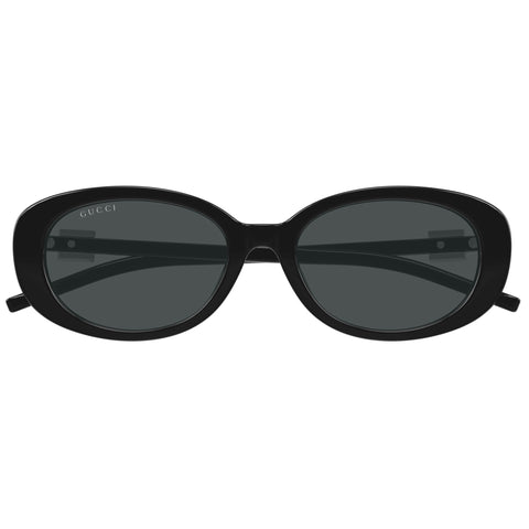 Gucci Gg1684sa Black Female Round Sunglasses | Eyewear Index