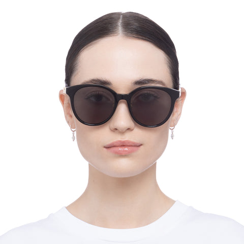 Gucci Gg1191sk Black Female Round Sunglasses | Eyewear Index