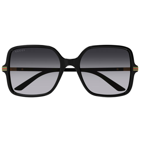 Gucci Gg1449s Black Female Rectangle Sunglasses | Eyewear Index