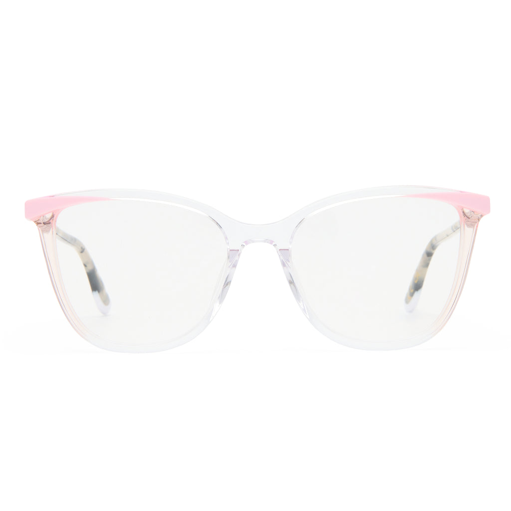 Camilla Marquee Clear Musk Female Cat-Eye Optical Frames | Eyewear Index