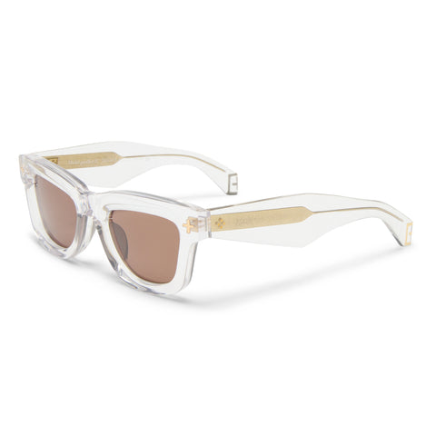 Ksubi Good$en Ii Krystal Gold Uni-Sex Cat-Eye Sunglasses | Eyewear Index