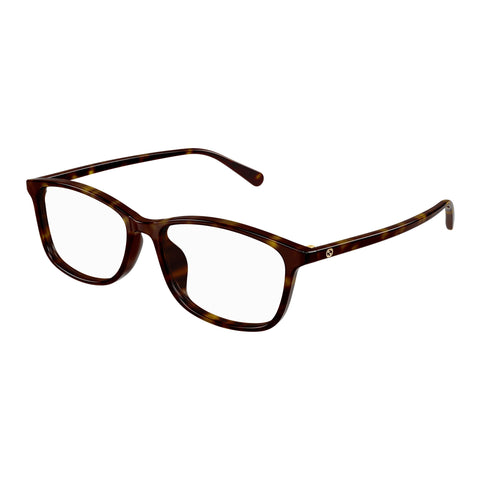 Gucci Gg1354oa Havana Male Rectangle Optical Frames | Eyewear Index