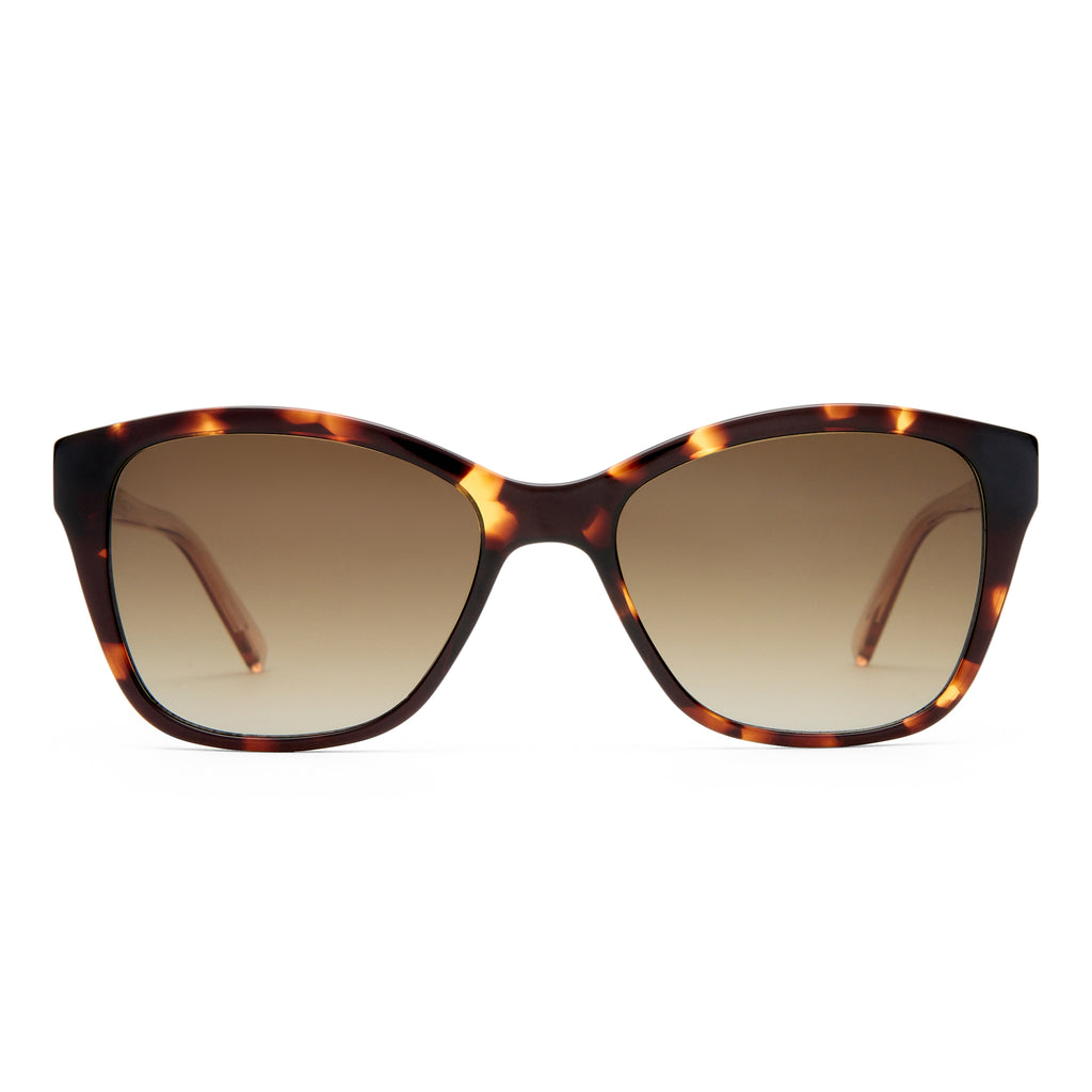 Oroton Clarita Signature Tort Rose Female D-Frame Sunglasses | Eyewear Index
