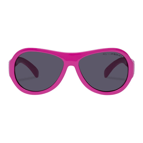 Cancer Council Lizard Flexi Toddler Hot Pink Leopard Female Aviator Sunglasses | Eyewear Index