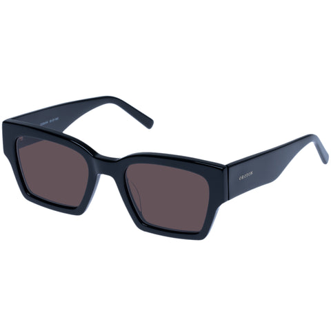 Oroton Stevie Black Female D-Frame Sunglasses | Eyewear Index