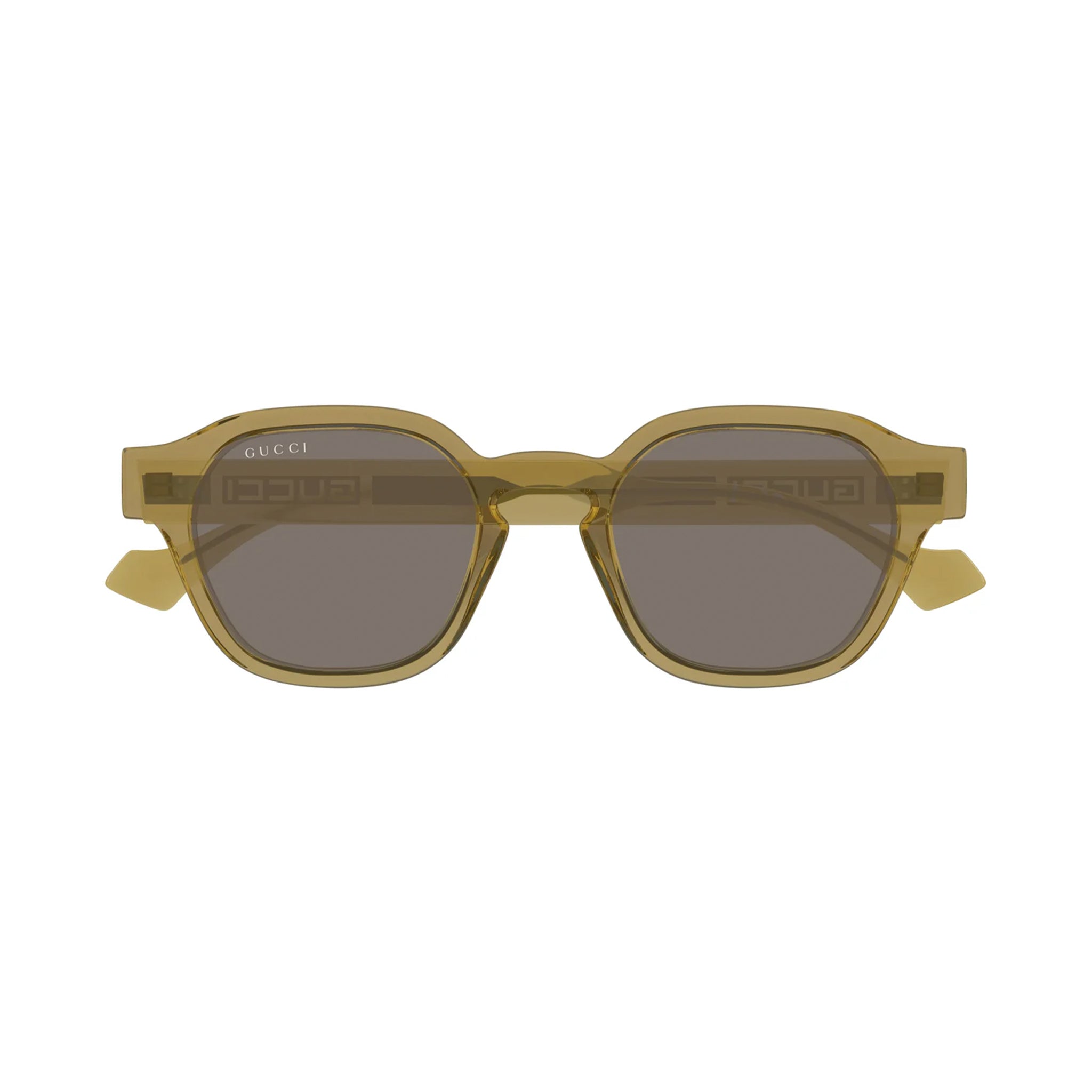 Gucci Gg1730s Yellow Male Round Sunglasses | Eyewear Index