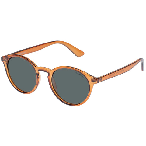 Cancer Council Biboohra Caramel Uni-Sex Round Sunglasses | Eyewear Index