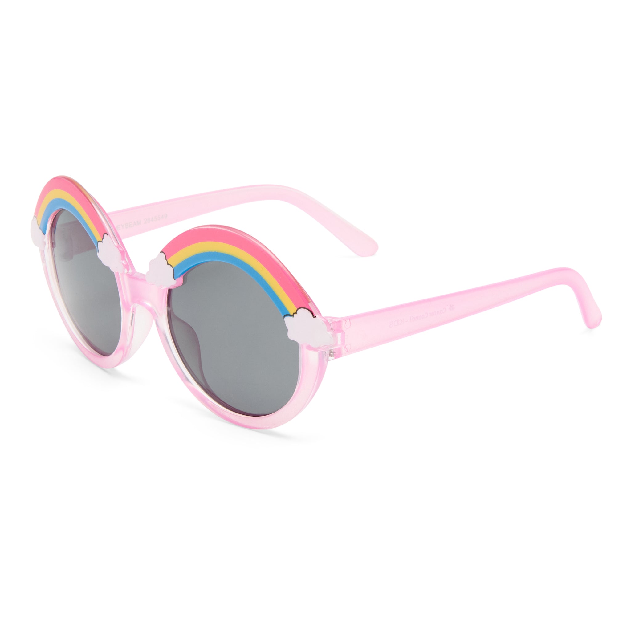 Cancer Council Honeybeam Kids Pearlised Pastel Pink Female Round Sunglasses | Eyewear Index