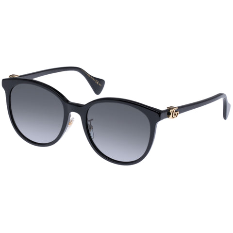 Gucci Gg1180sk Black Female Round Sunglasses | Eyewear Index