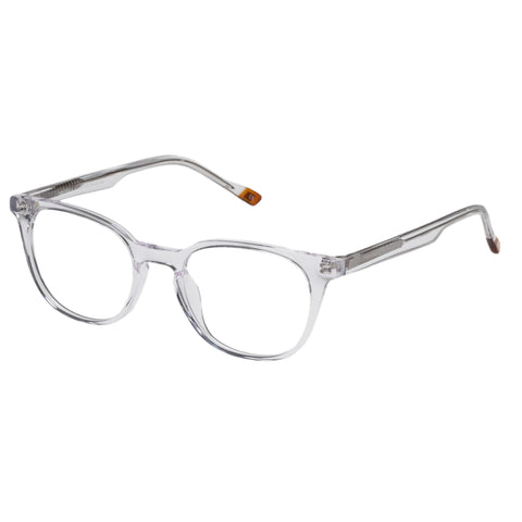 Le Specs Believer Clear Uni-Sex Round Optical Frames | Eyewear Index