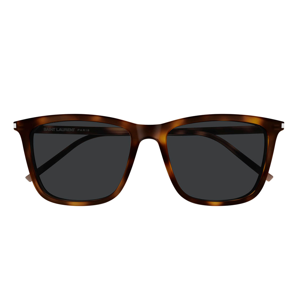 Saint Laurent Sl851k Havana Uni-Sex Rectangle Sunglasses | Eyewear Index