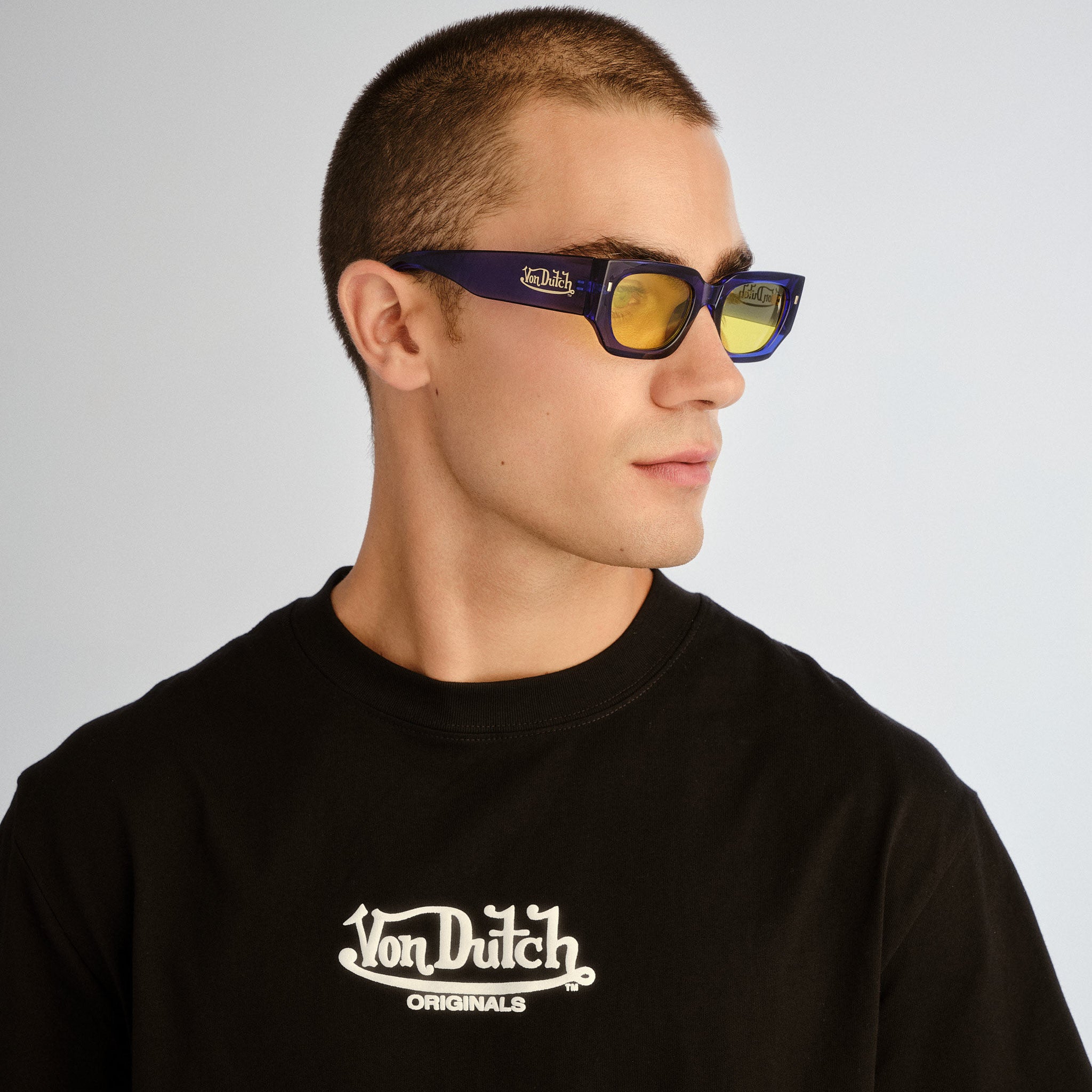 Aire Renegade Cobalt Blue Uni-Sex Rectangle Sunglasses | Eyewear Index