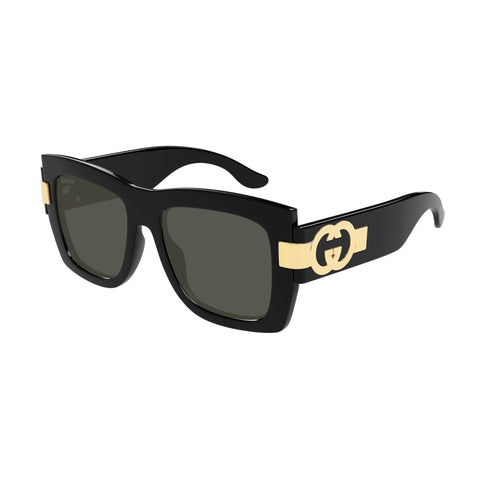 Gucci Gg1688s Black Female Rectangle Sunglasses | Eyewear Index