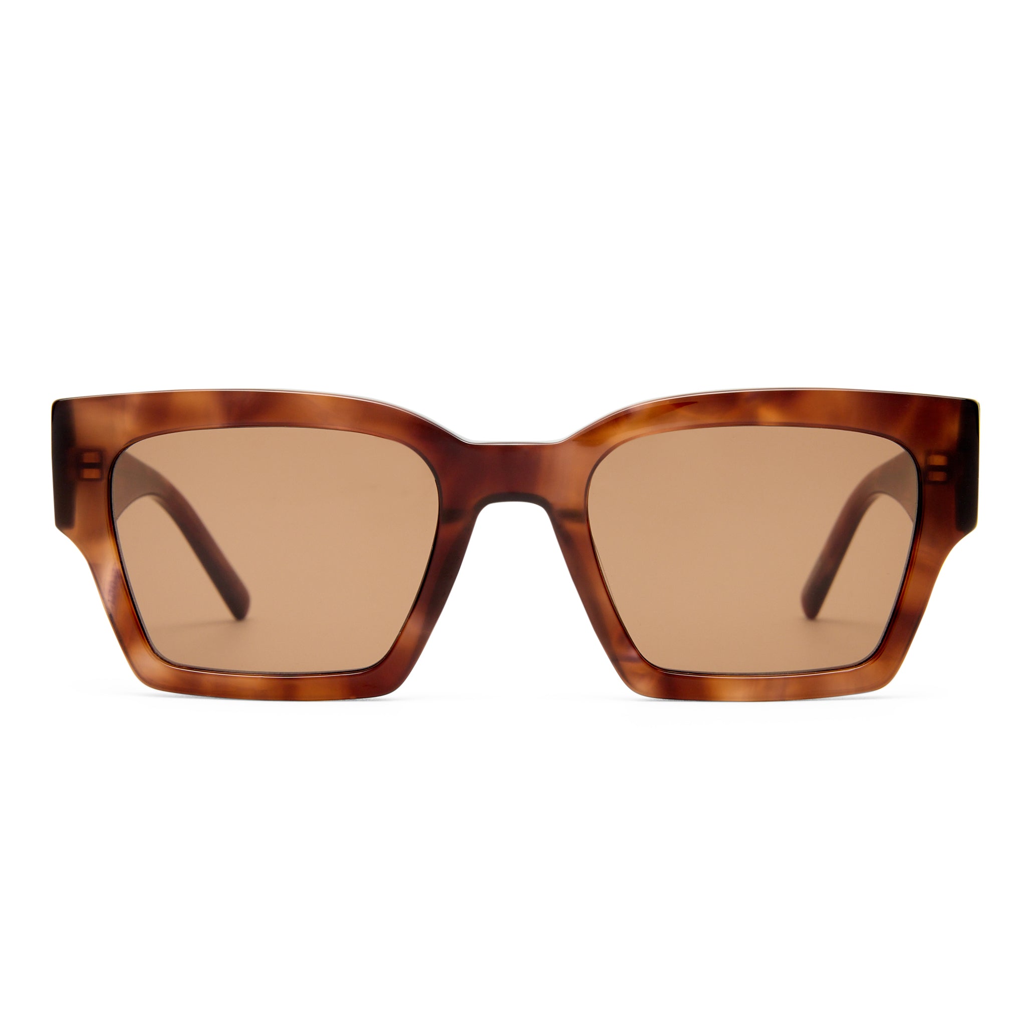 Oroton Stevie Biscuit Tort Female Square Sunglasses | Eyewear Index
