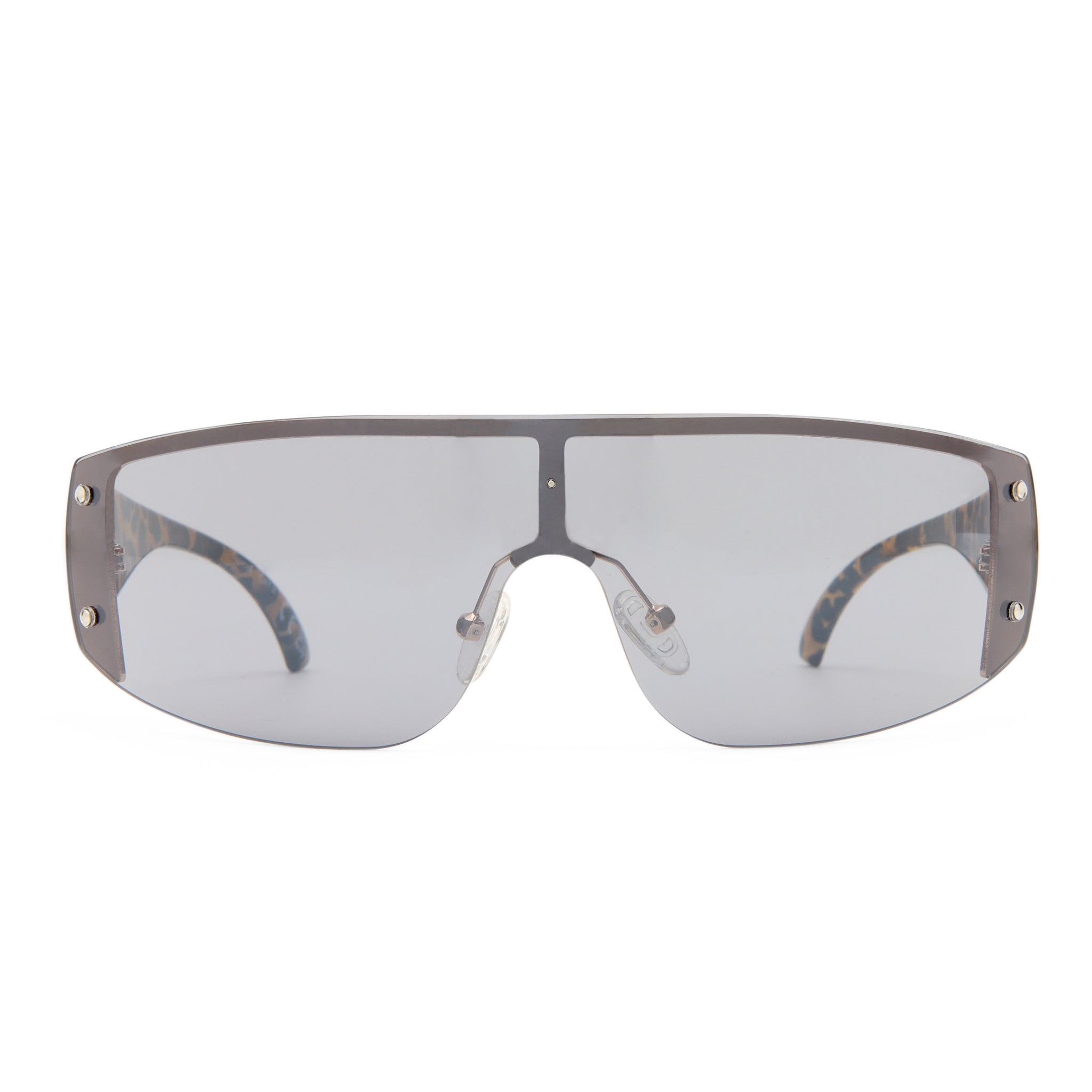 Aire Rumour Gold Leopard Uni-Sex Wrap Sunglasses | Eyewear Index