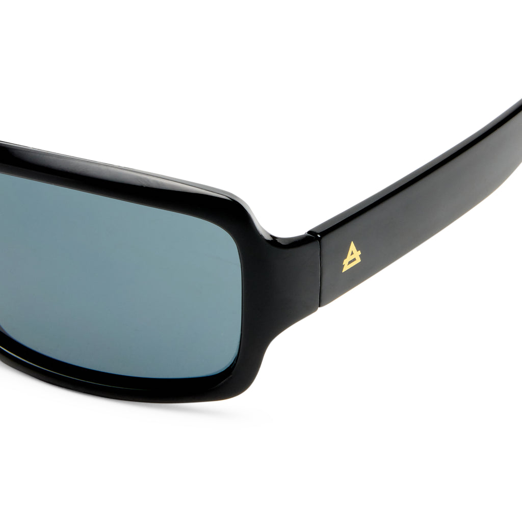 Aire Ignite Black Uni-Sex Wrap Sunglasses | Eyewear Index
